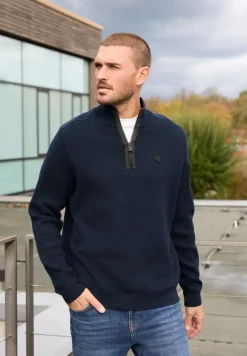 Pullover mit Troyerkragen