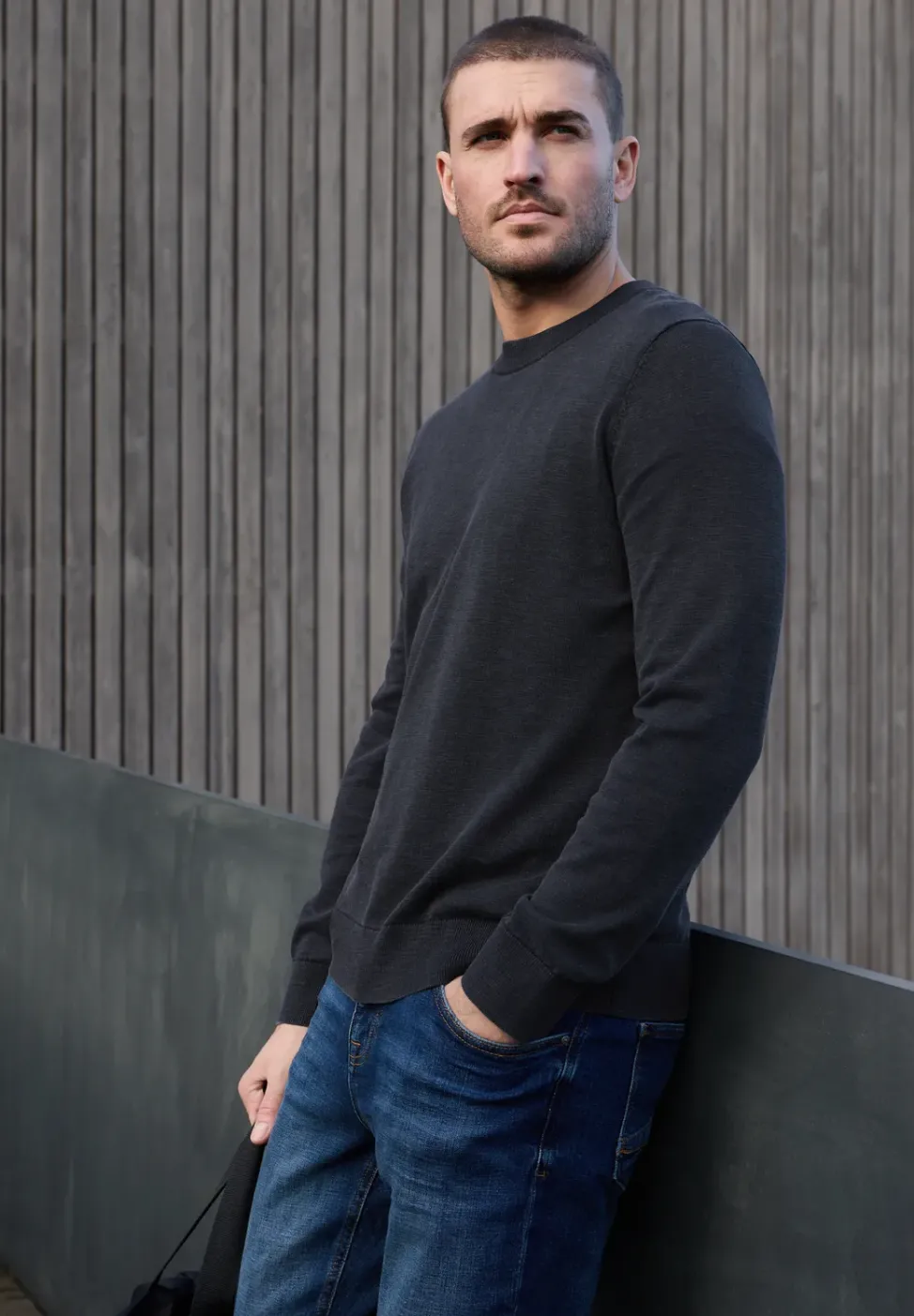 Pullover mit Washed-Effekt