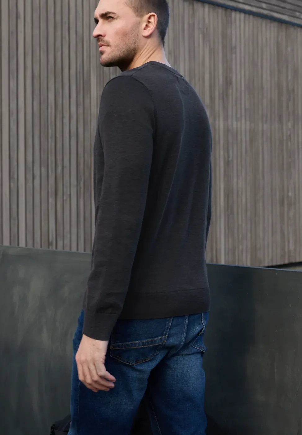 Pullover mit Washed-Effekt