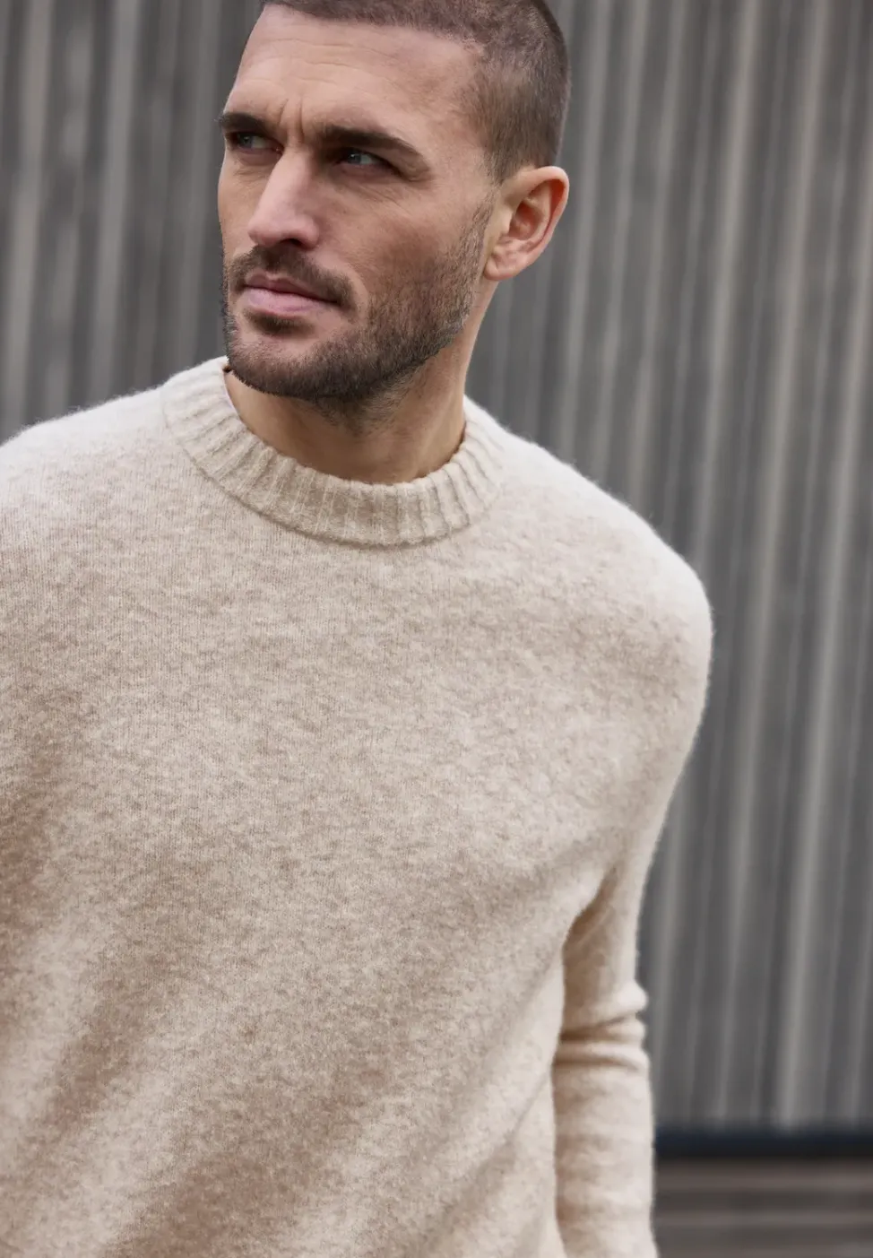 Pullover mit Woll-Anteil
