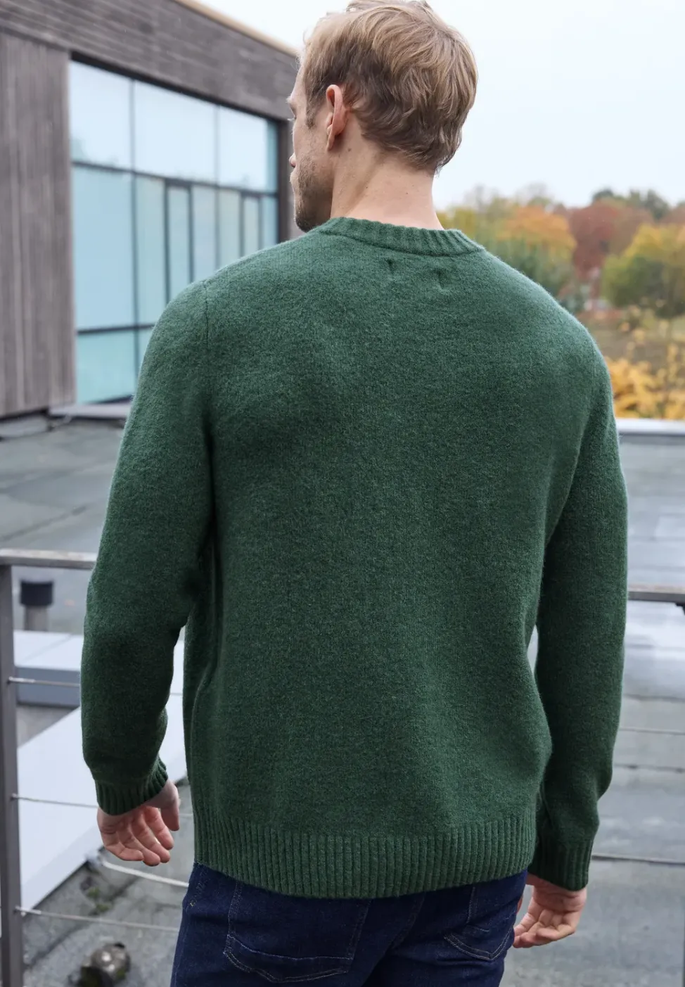 Pullover mit Woll-Anteil