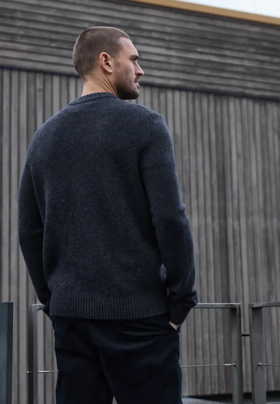 Pullover mit Woll-Anteil