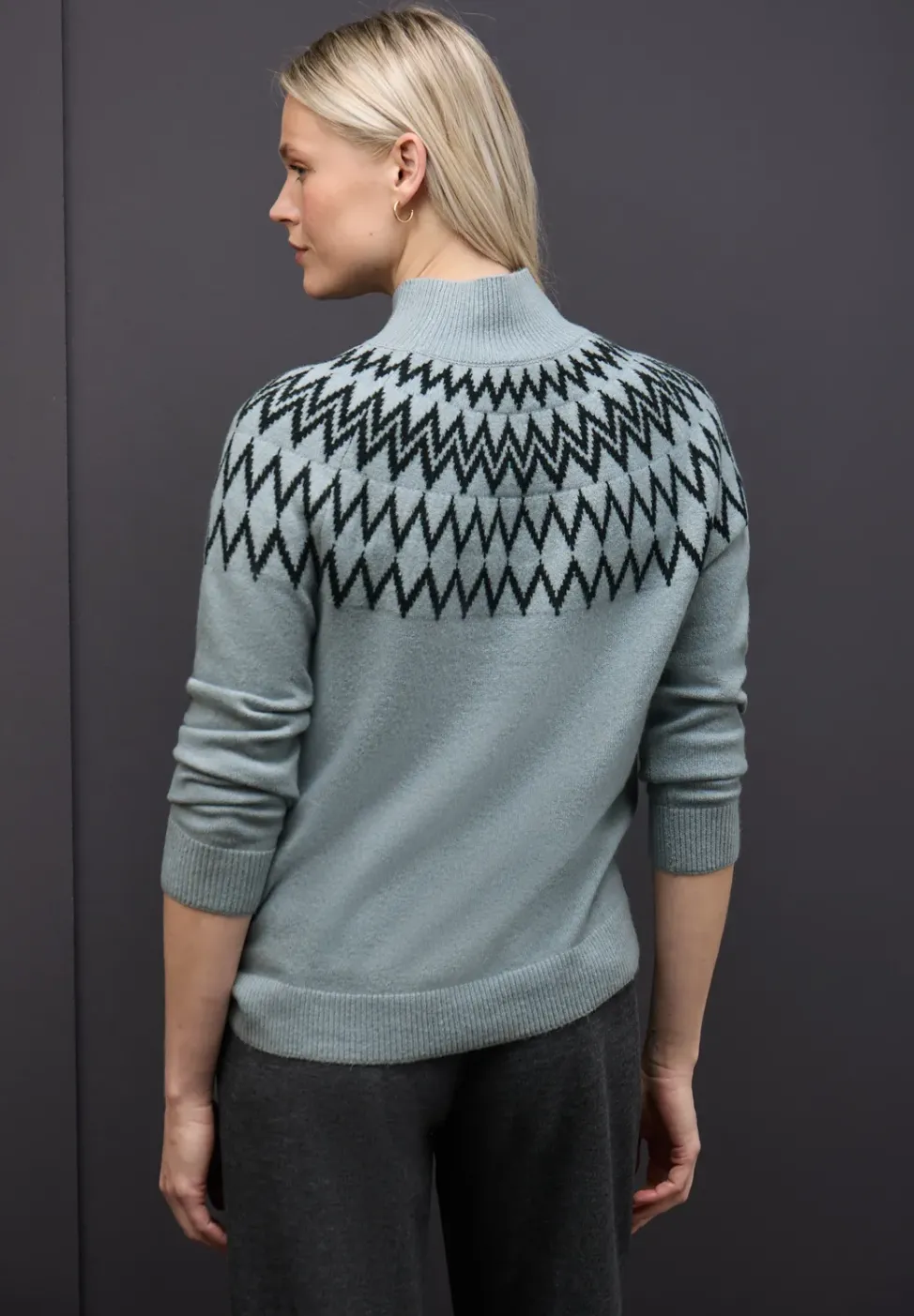 Pullover im Norweger-Look