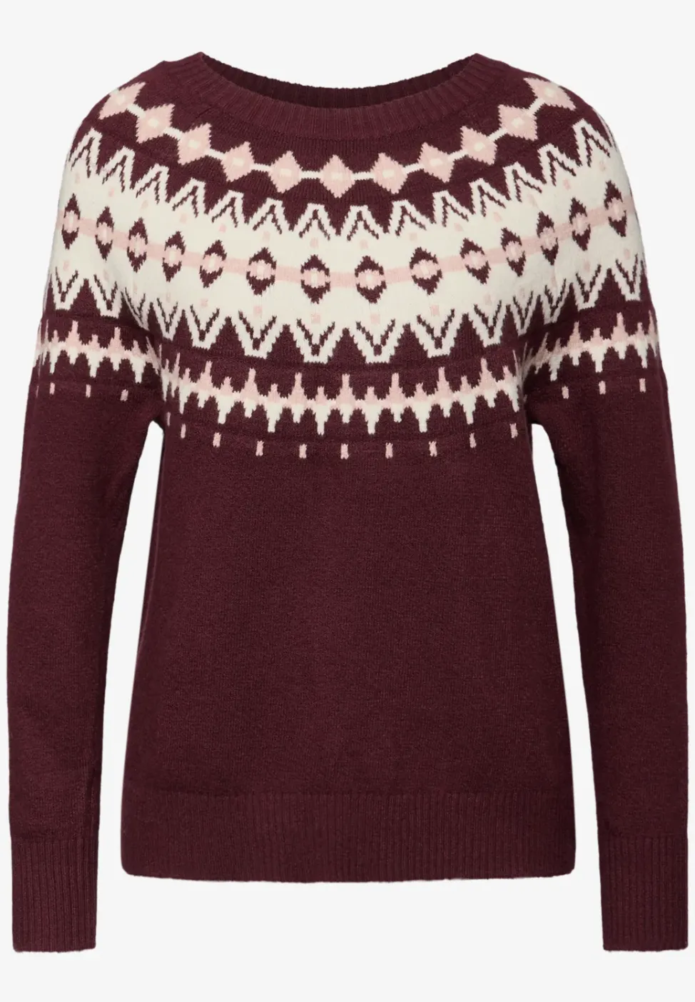 Pullover im Norweger-Look