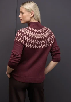 Pullover im Norweger-Look