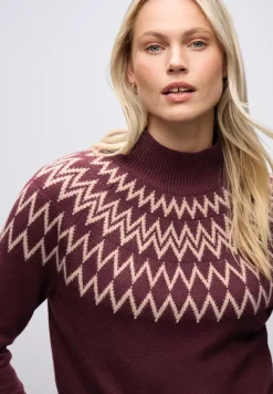 Pullover im Norweger-Look