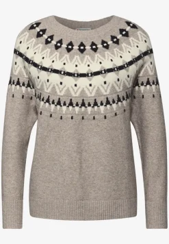 Pullover im Norweger-Look