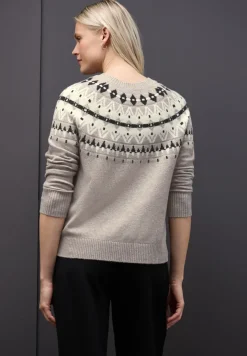 Pullover im Norweger-Look