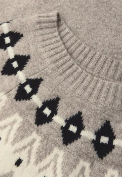Pullover im Norweger-Look