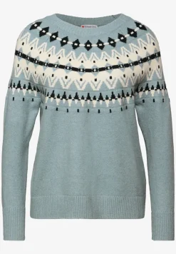 Pullover im Norweger-Look