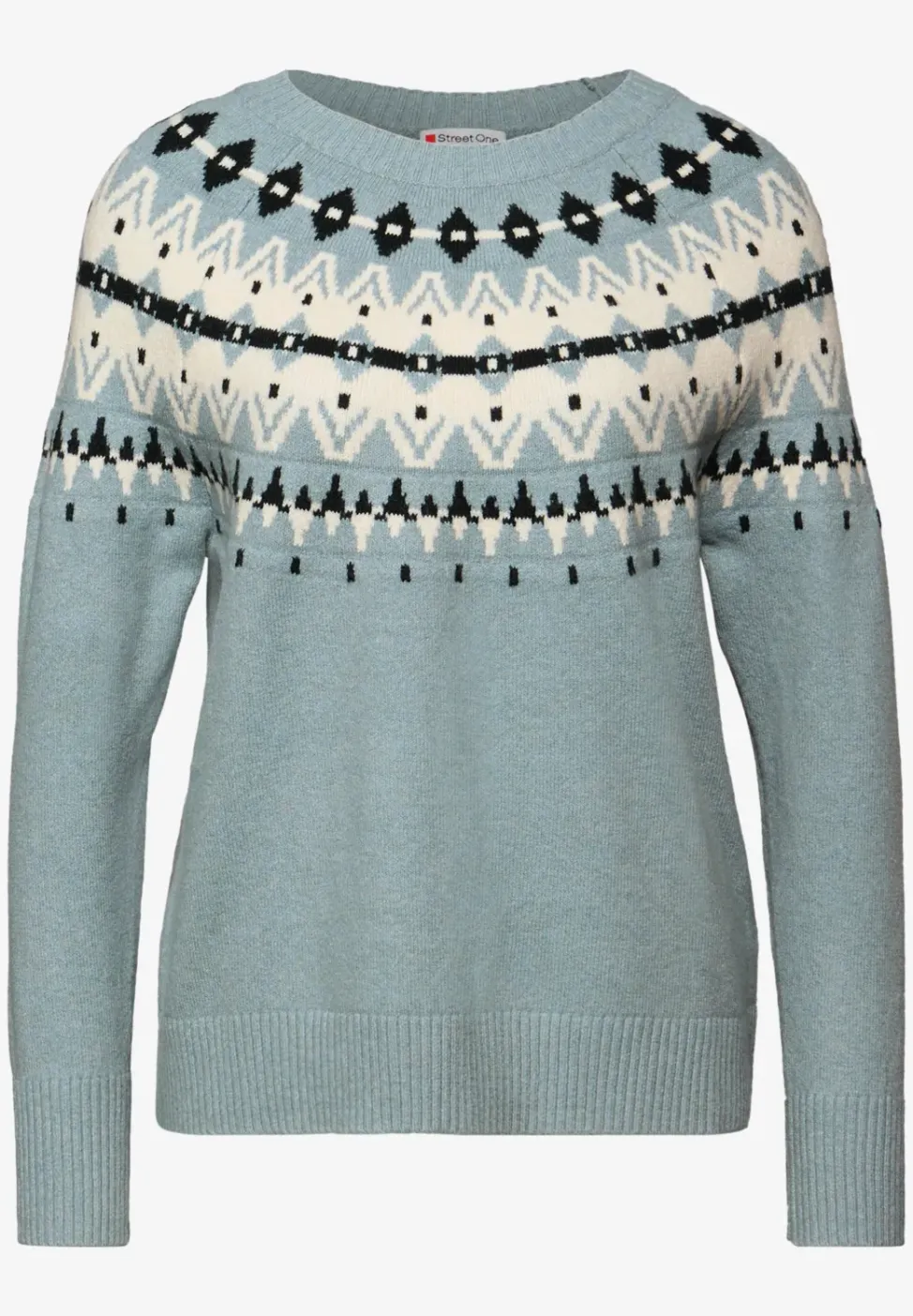 Pullover im Norweger-Look