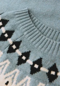 Pullover im Norweger-Look
