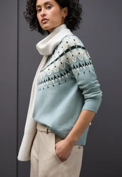 Pullover im Norweger-Look
