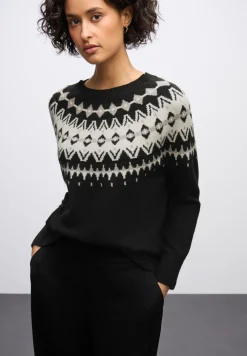 Pullover im Norweger-Look