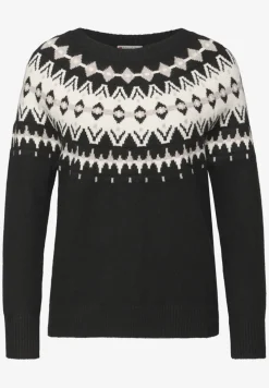 Pullover im Norweger-Look