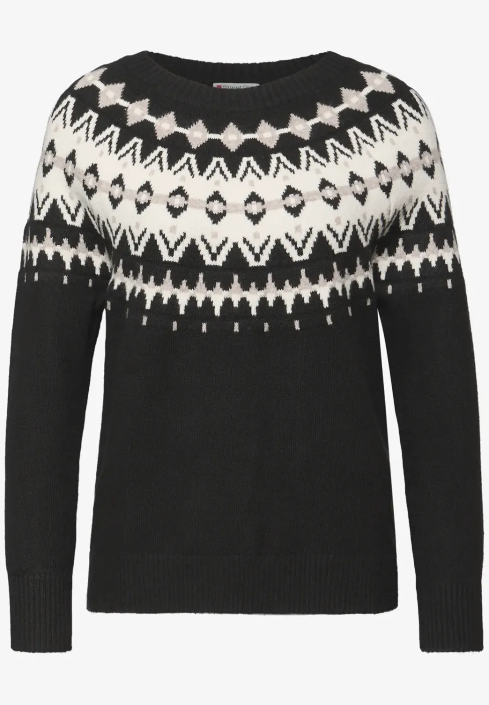 Pullover im Norweger-Look
