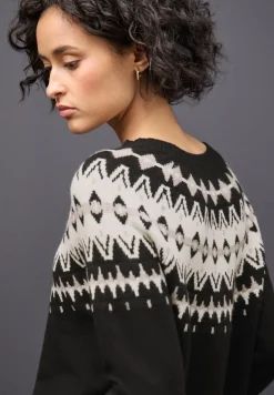 Pullover im Norweger-Look