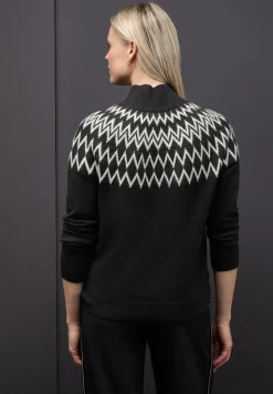 Pullover im Norweger-Look