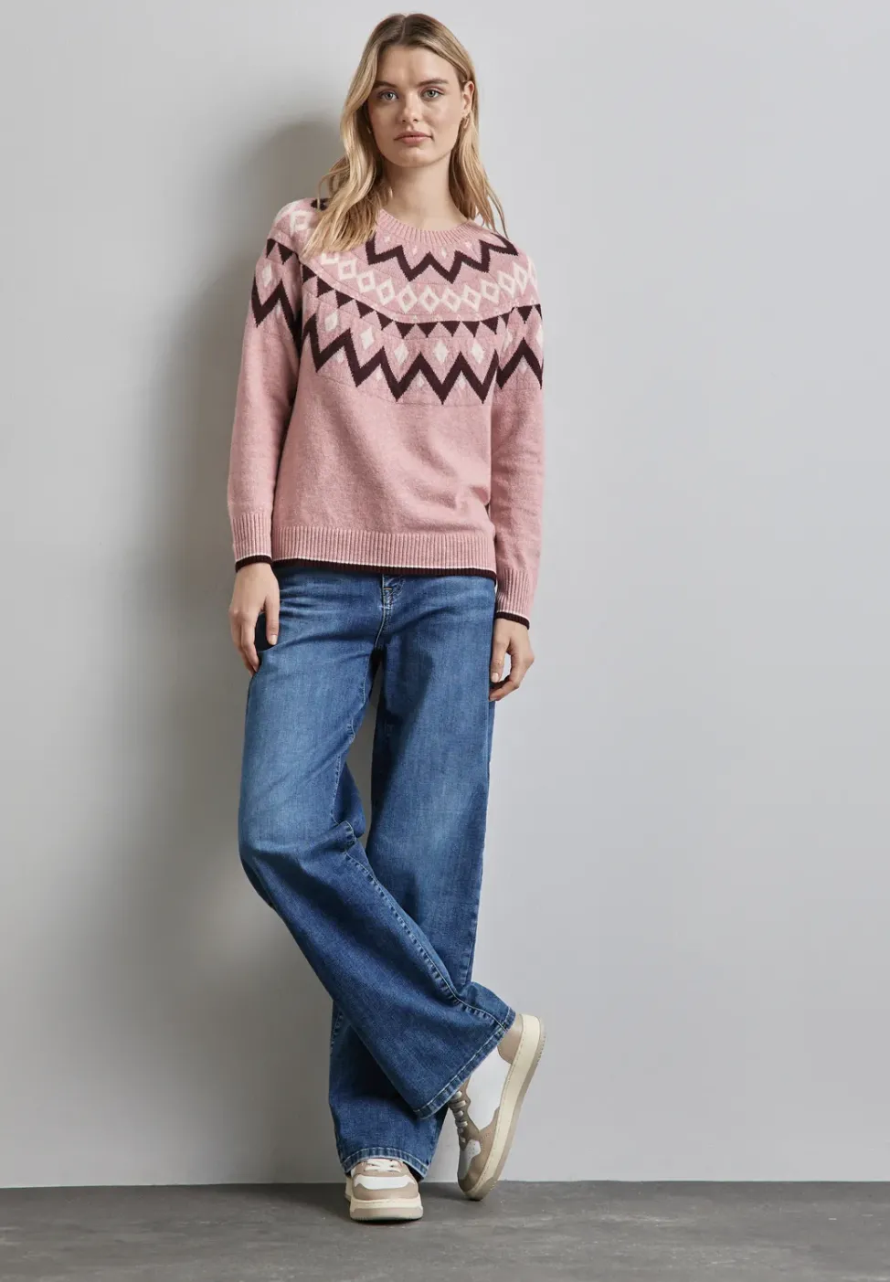 Pullover im Norweger-Stil