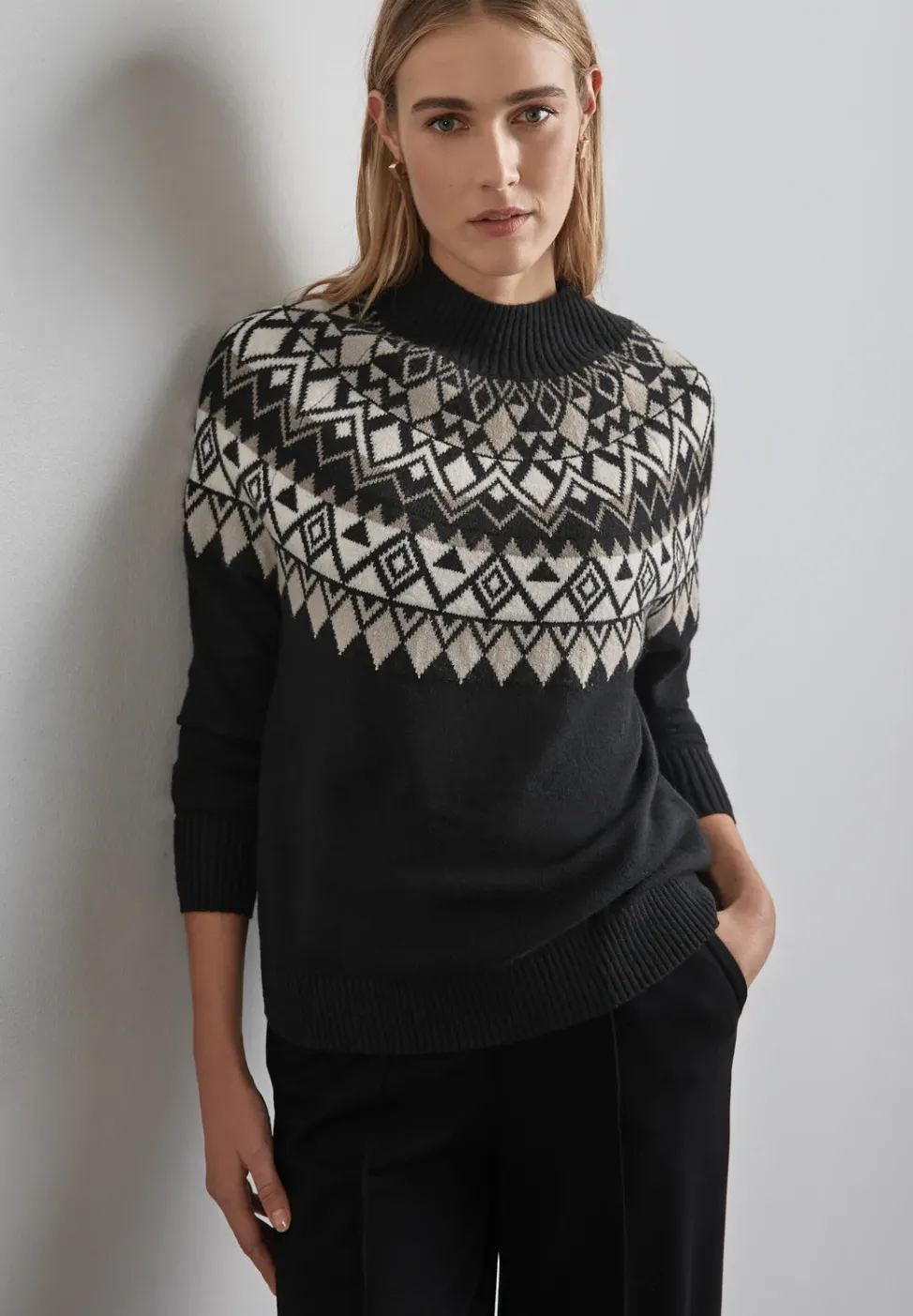 Pullover im Norweger-Stil
