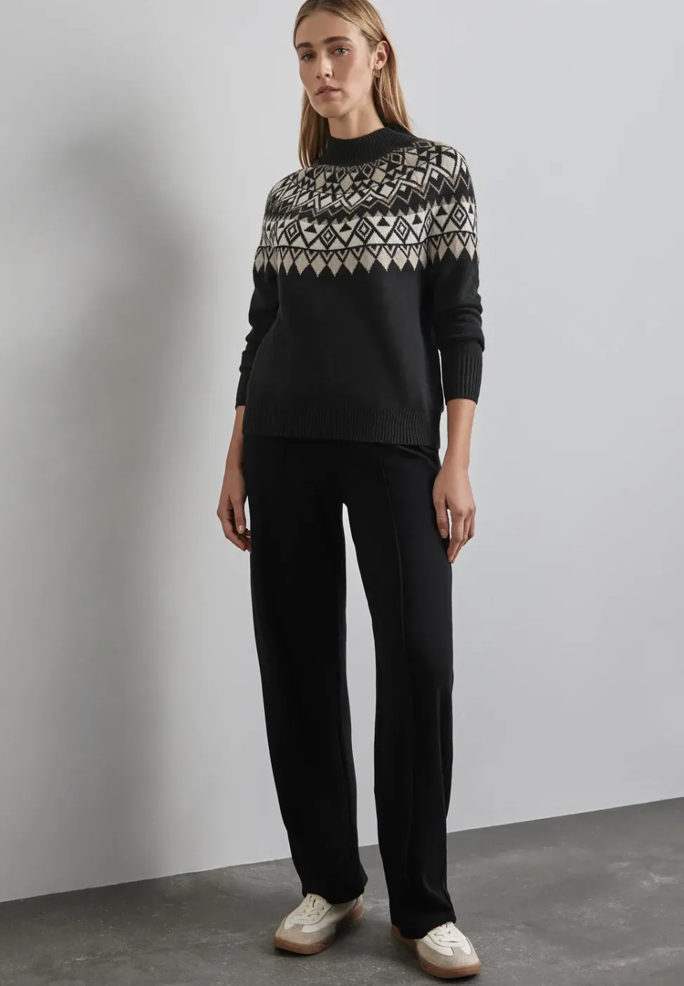 Pullover im Norweger-Stil