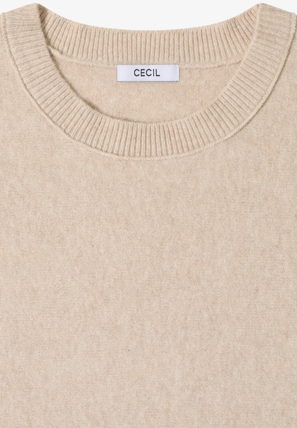 Pullover in Unifarbe