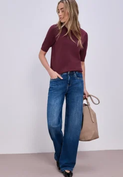Pullover in Unifarbe
