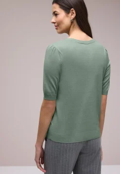 Pullover in Unifarbe