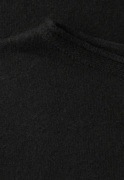 Pullover mit gerolltem Saum