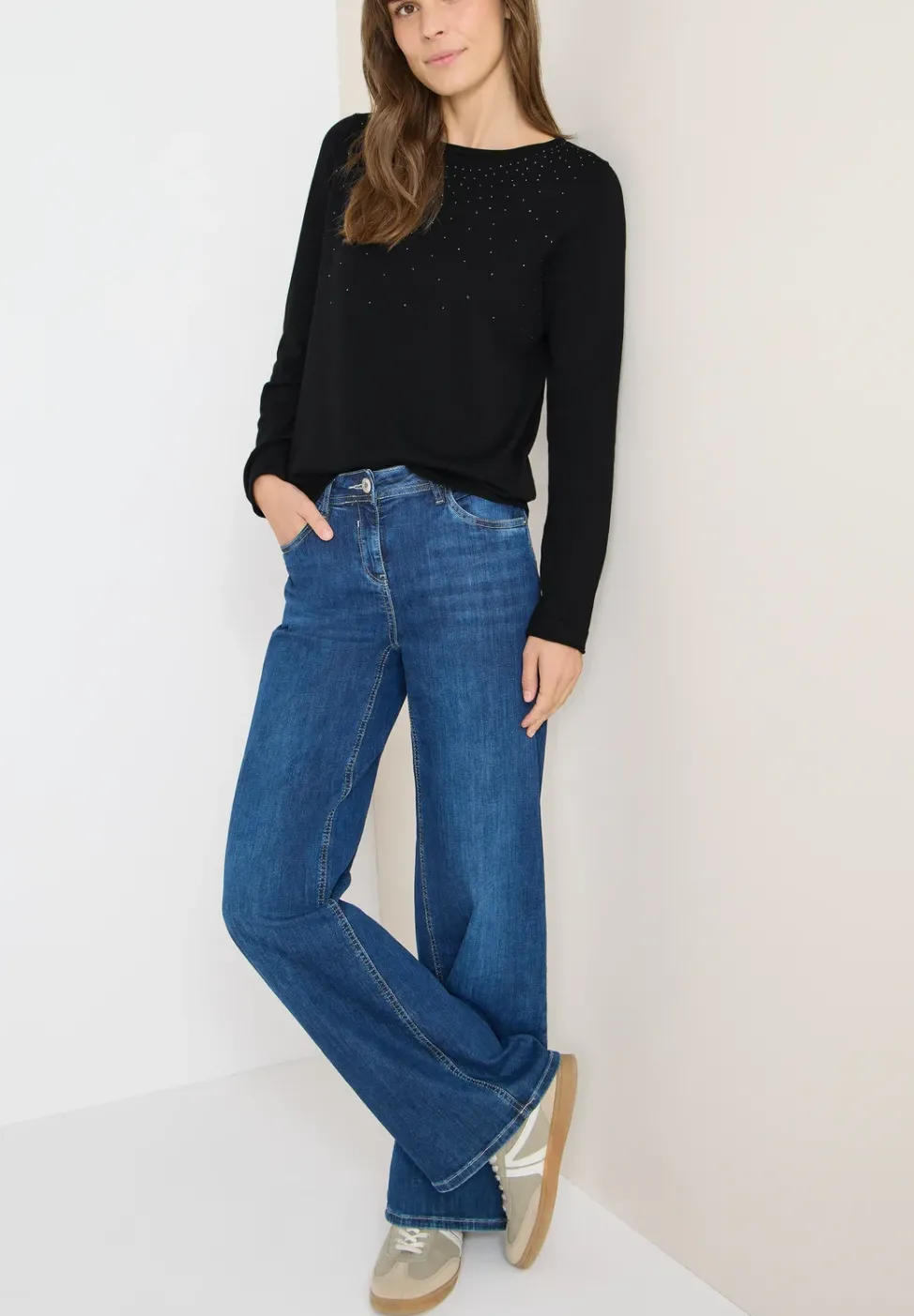 Pullover mit Glitzer