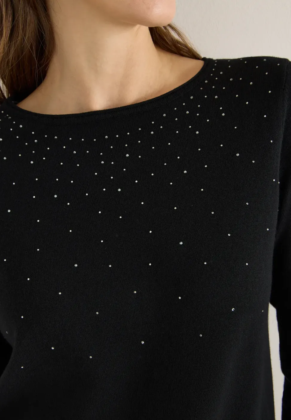 Pullover mit Glitzer