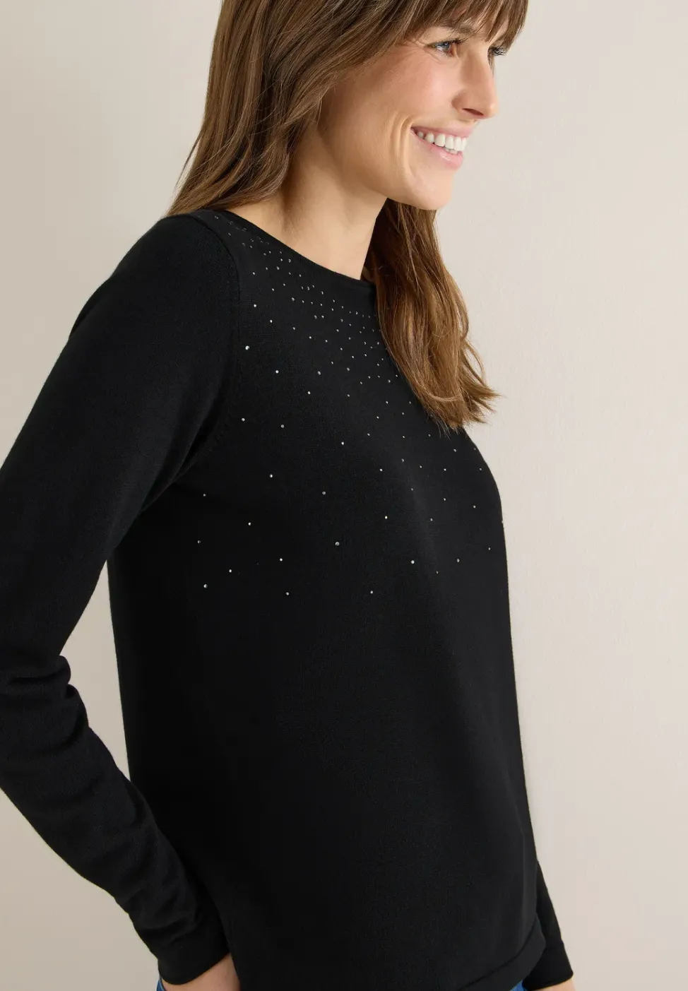 Pullover mit Glitzer