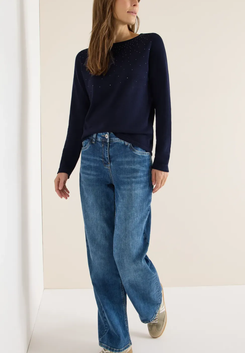 Pullover mit Glitzer