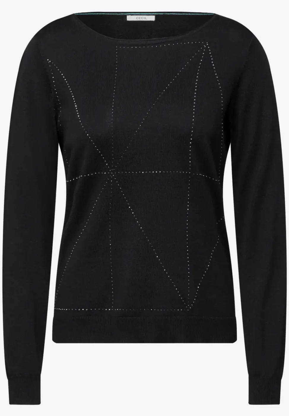 Pullover mit Glitzer-Details