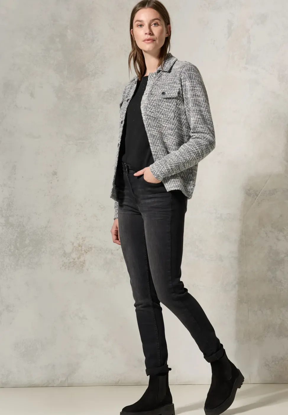 Pullover mit Glitzer-Details