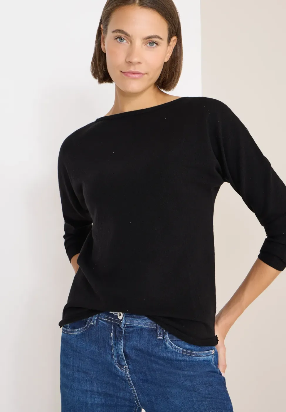 Pullover mit Glitzereffekt