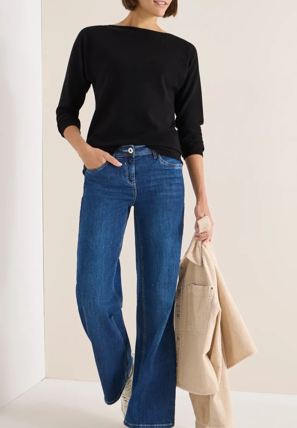 Pullover mit Glitzereffekt