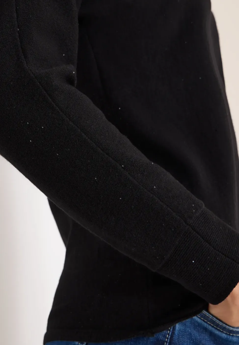 Pullover mit Glitzereffekt