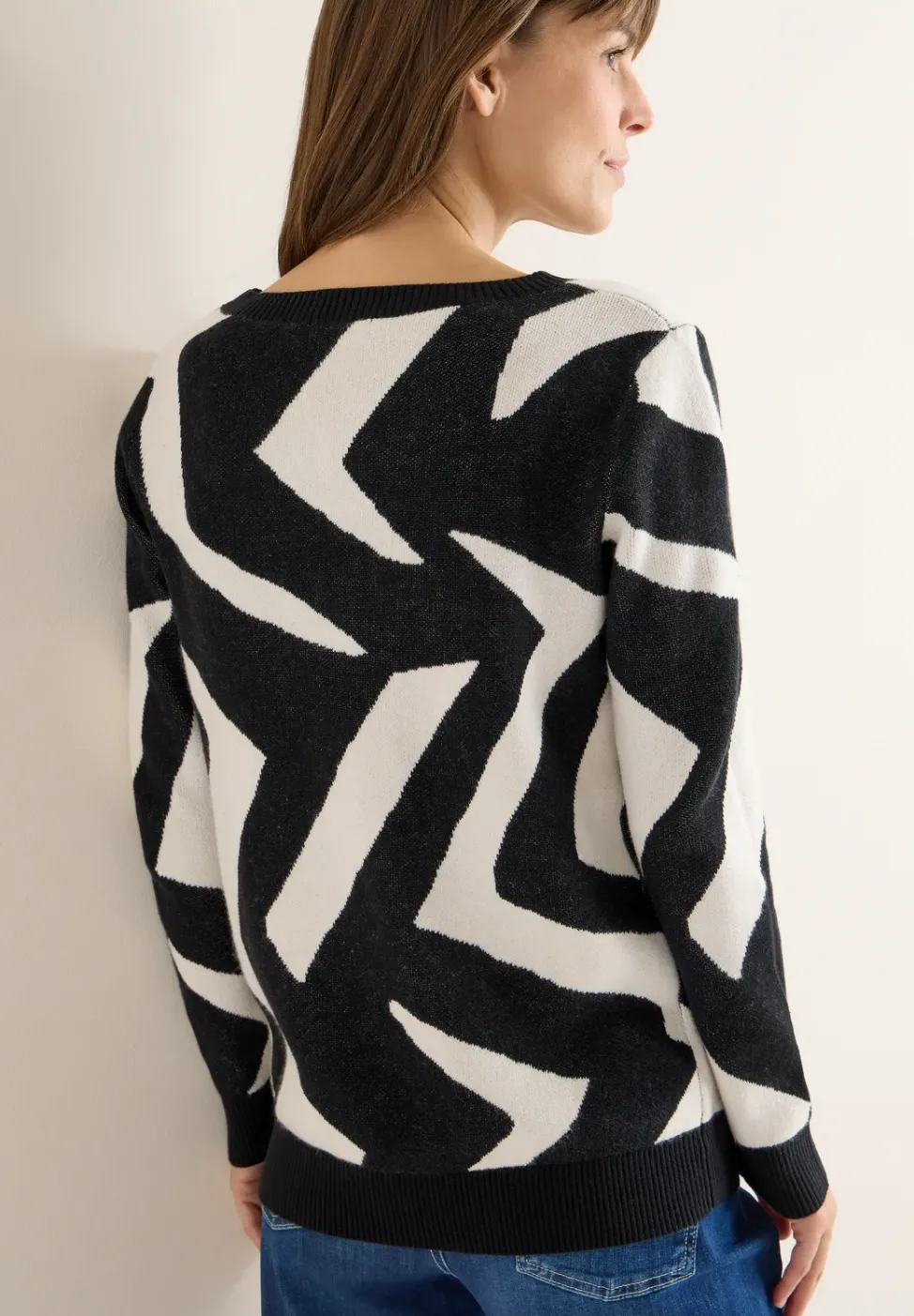 Pullover mit Grafikmuster