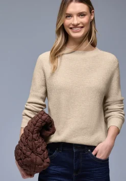 Pullover mit Knopfdetail