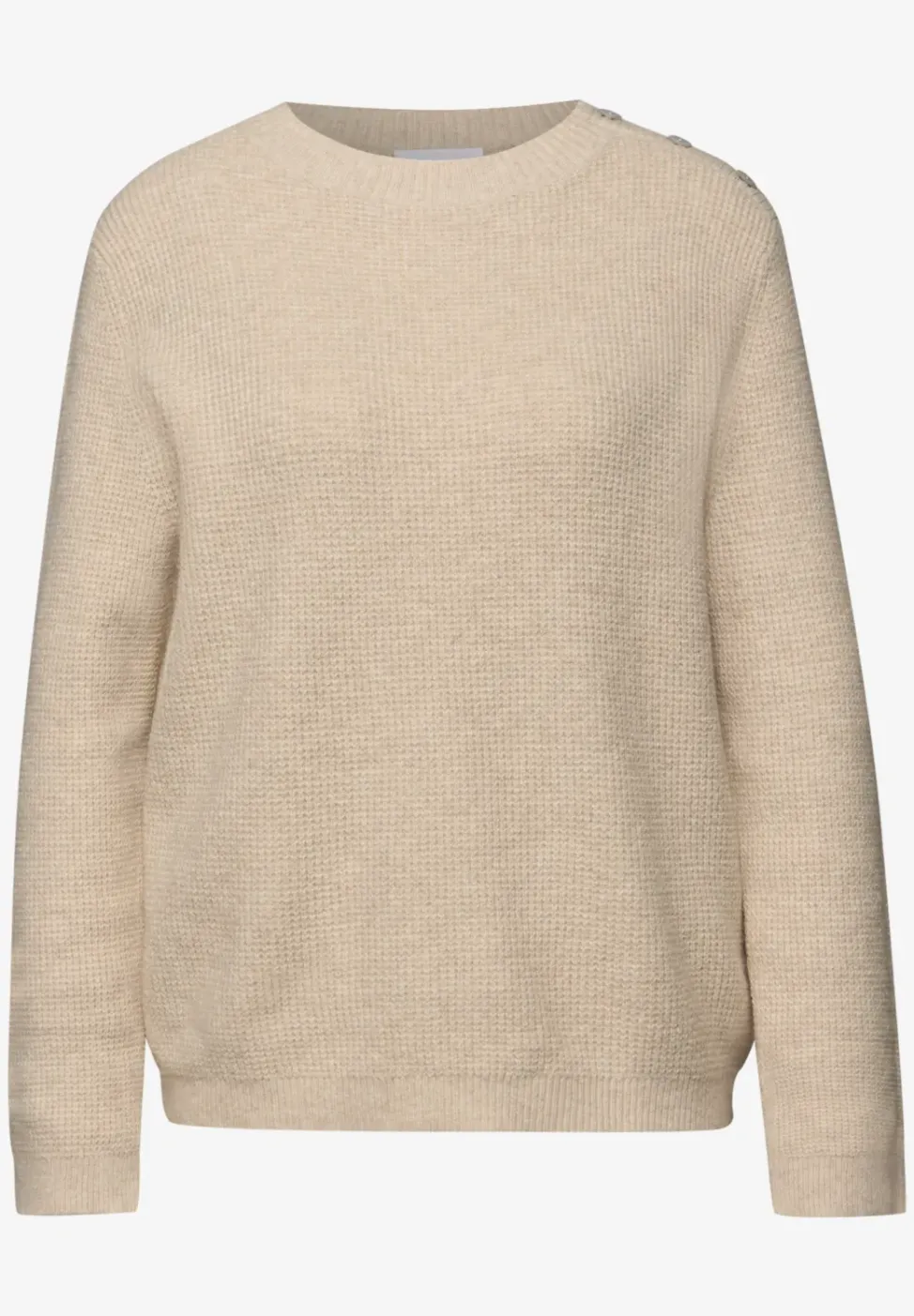 Pullover mit Knopfdetail
