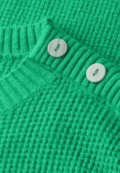Pullover mit Knopfdetail