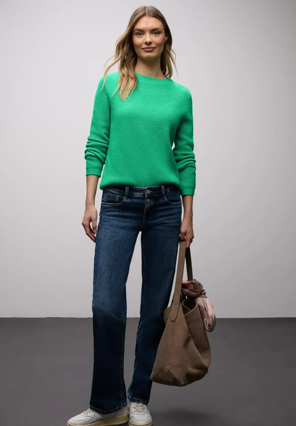 Pullover mit Knopfdetail