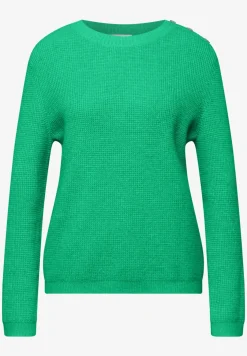 Pullover mit Knopfdetail