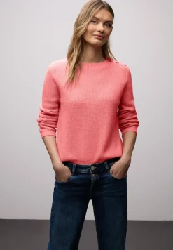 Pullover mit Knopfdetail