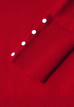Pullover mit Knopfdetail