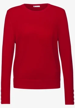 Pullover mit Knopfdetail