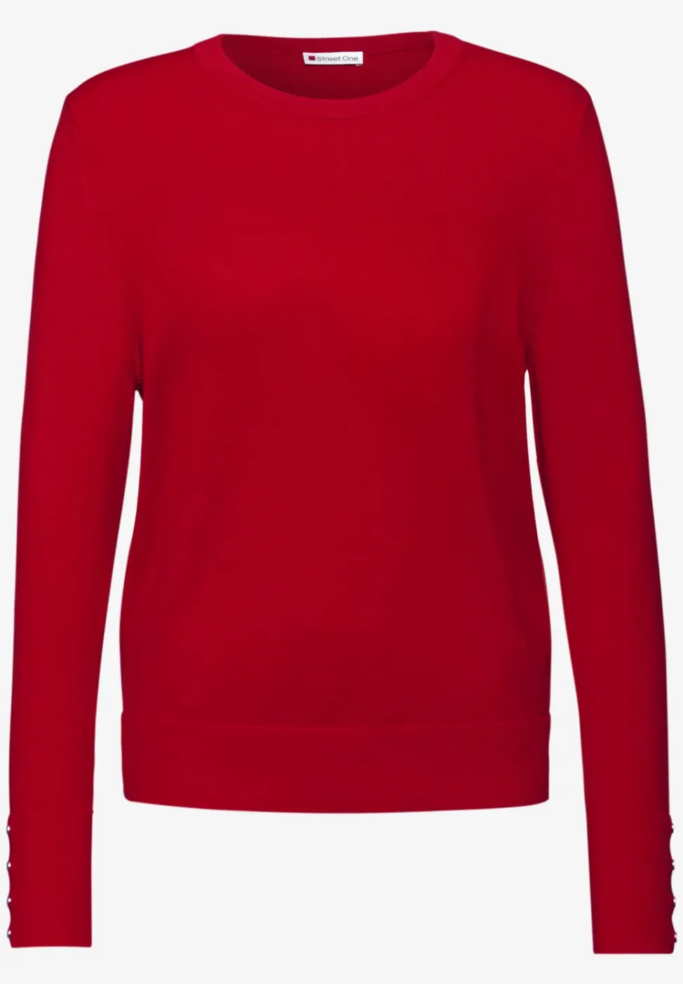 Pullover mit Knopfdetail
