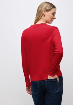Pullover mit Knopfdetail