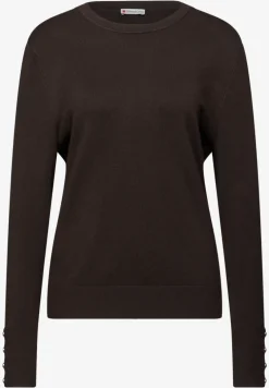 Pullover mit Knopfdetail